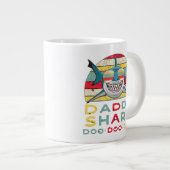 ヴィンテージ·ダディ·シャーク「ドゥドゥドゥ」 ジャンボコーヒーマグカップ (正面右)