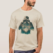 ヴィンテージ・ダブルエクスポージャー・ネイチャー・オブザーバー Tシャツ (正面)