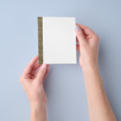 ヴィンテージ ダマスク ボーダー ペーパー 背景 フライヤー (手)