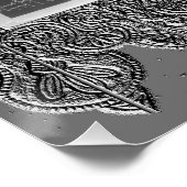 ヴィンテージ・ダンサー付きポスター ポスター (コーナー)