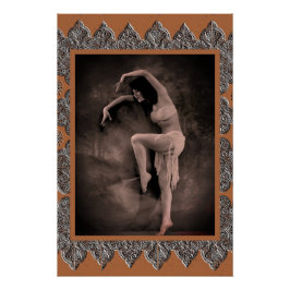ヴィンテージ・ダンサーKyraとのポスター ポスター