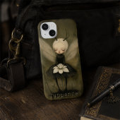 ヴィンテージ ダークゴシックフェアリー フラワー 名前入れ Case-Mate iPhoneケース