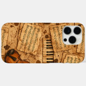 ヴィンテージ ダーク アカデミア エステティック パターン Case-Mate iPhoneケース (裏面 (横))