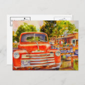 ヴィンテージ チェビー ポストカード (正面/裏面)