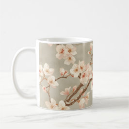 ヴィンテージ チェリーブロッサム 桜の枝 コーヒーマグカップ