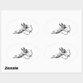 ヴィンテージ チェルブ キューピッド ラブ ステッカー ラベル (シート)