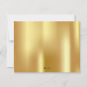 ヴィンテージ チケット 新年の夜のパーティー招待状 シーズンカード (裏面)