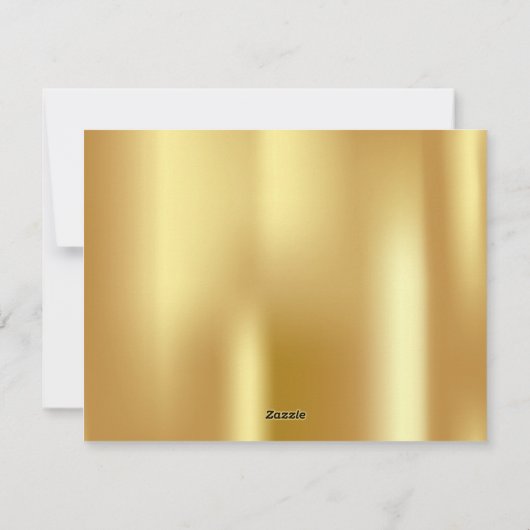 ヴィンテージ チケット 新年の夜のパーティー招待状 シーズンカード (裏面)