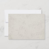 ヴィンテージ チック 不思議の国のアリス 出欠カード (裏面)