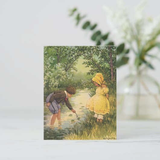 ヴィンテージ・チャイルド・ボーイ・ガール遊・バイ・クリーク (スタンド正面)