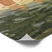 ヴィンテージ・チャイルド・ボーイ・ガール遊・バイ・クリーク ポスター (角)