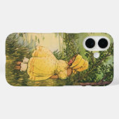 ヴィンテージ・チャイルド・ボーイ・ガール遊・バイ・クリーク Case-Mate iPhoneケース (裏面 (横))