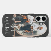 ヴィンテージ チャイルド, 少年の海賊, 犬, 鏡, 海賊 Case-Mate iPhoneケース (裏面 (横))