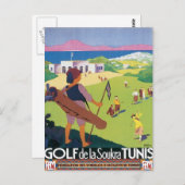 ヴィンテージ チュニジア ツニス ポストカード (正面/裏面)