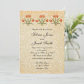 ヴィンテージ チューリップ モリス ペイント コレクション 招待状 (スタンド正面)