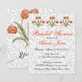 ヴィンテージ チューリップ モリス ペイント コレクション 招待状 (正面/裏面)