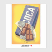ヴィンテージ チョコレートバー コマーシャル シール (シート)