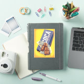 ヴィンテージ チョコレートバー コマーシャル シール (iPadカバー)