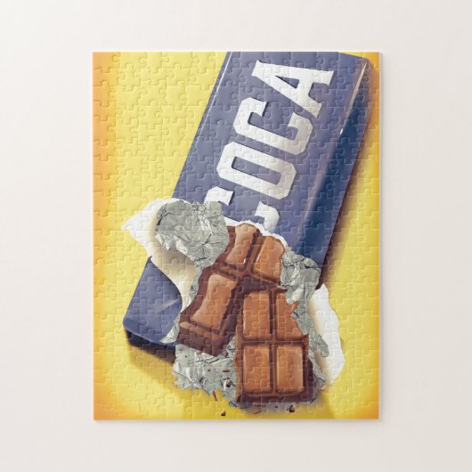 ヴィンテージ チョコレートバー コマーシャル ジグソーパズル (縦)