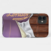 ヴィンテージ チョコレートバー 開封 Case-Mate iPhoneケース (裏面(横))