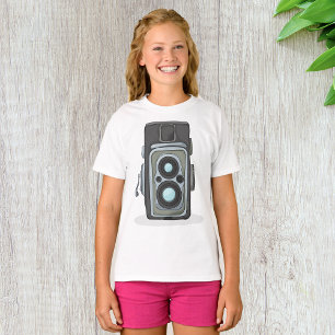 ヴィンテージ ツイン レンズ レフレックス TLR カメラ Tシャツ