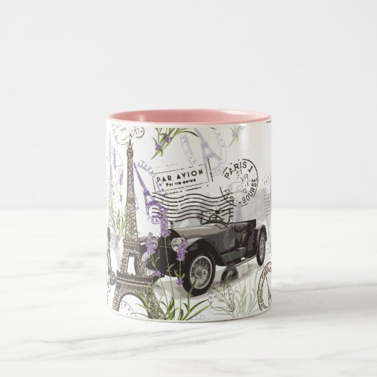 ヴィンテージ ツートーンマグカップ (中央)