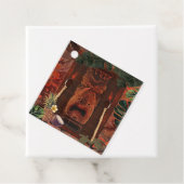 ヴィンテージ ティキ アロハ ハワイアン ルアウ 誕生日パーティー フェイバータグ (インサイチュ)