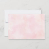 ヴィンテージ ティーパーティー ブライダルシャワー 感謝カード (裏面)