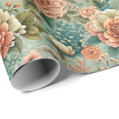 ヴィンテージ ティーパーティー ラッピングペーパー (ロールコーナー)