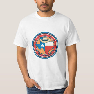 ヴィンテージ テキサスカウボーイハット州旗 メンズTシャツ Tシャツ