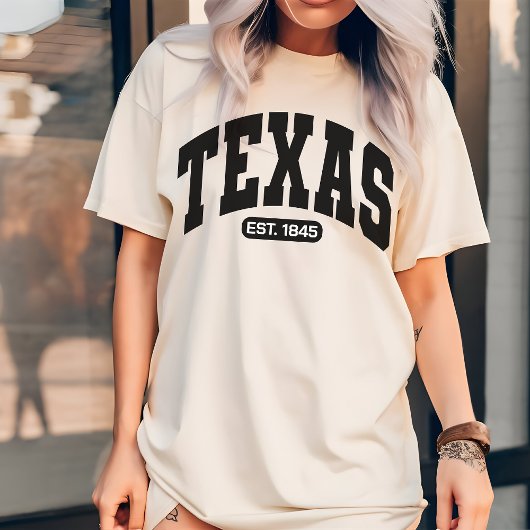 ヴィンテージ テキサス シャツ, アメリカ 愛国心 ギフト 女性用 Tシャツ