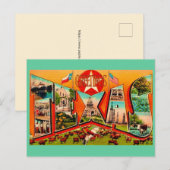 ヴィンテージ テキサス 挨拶 ポストカード (正面/裏面)