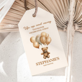 ヴィンテージ テディベア　アップ・アップ・アウェイ　男女兼用 ギフトタグ