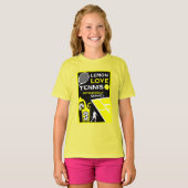 ヴィンテージ テニス レモネード Tシャツ (正面フル)