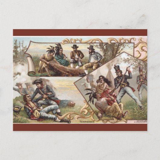 ヴィンテージ テネシー ポストカード (正面)