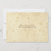 ヴィンテージ テレグラム ご招待カード 招待状 (裏面)