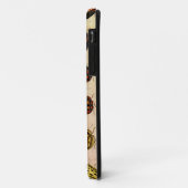 ヴィンテージ・テントウムシ標本パターン アンティーク昆虫 Case-Mate iPhoneケース (裏面/左)