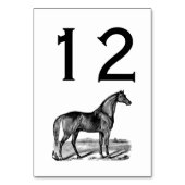 ヴィンテージ テーブルナンバー (裏面)