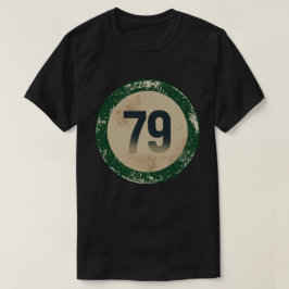 ヴィンテージ ディストressed ナンバー79 tシャツ