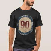 ヴィンテージ ディストressed ナンバー90 tシャツ (正面)