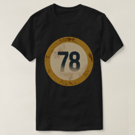 ヴィンテージ ディストressed ナンバー 78 tシャツ