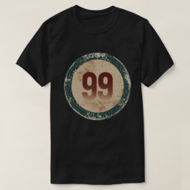 ヴィンテージ ディストressed ナンバー 99 tシャツ