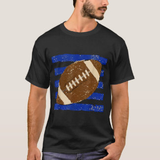 ヴィンテージ ディストressed フットボール シーズン ゲーム デー tシャツ