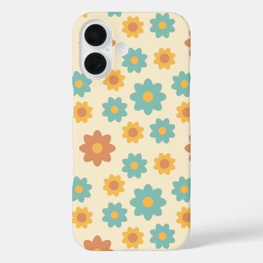 ヴィンテージ デイジーデライト フォンケース Case-Mate iPhoneケース (裏面)