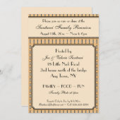 ヴィンテージ デザイン - 再会、イベント、パーティーの招待状 招待状 (正面/裏面)