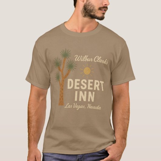 ヴィンテージ デザートイン Wilbur Clark's ラスベガス Tシャツ (正面)