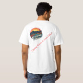 ヴィンテージ デザート サボテン Tシャツ (裏面フル)