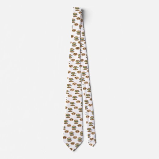 ヴィンテージ デザート、感謝祭のケーキ、ペカン パンプキン ネクタイ (正面)