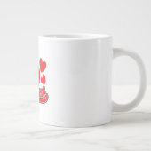 ヴィンテージ デンマーク ロゴ ジャンボコーヒーマグカップ (右)