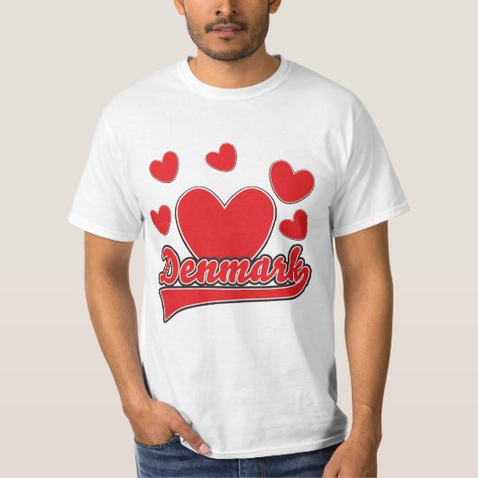 ヴィンテージ デンマーク ロゴ Tシャツ (正面)
